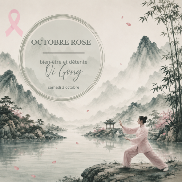 Octobre Rose 2026 – Séances de Qi Gong